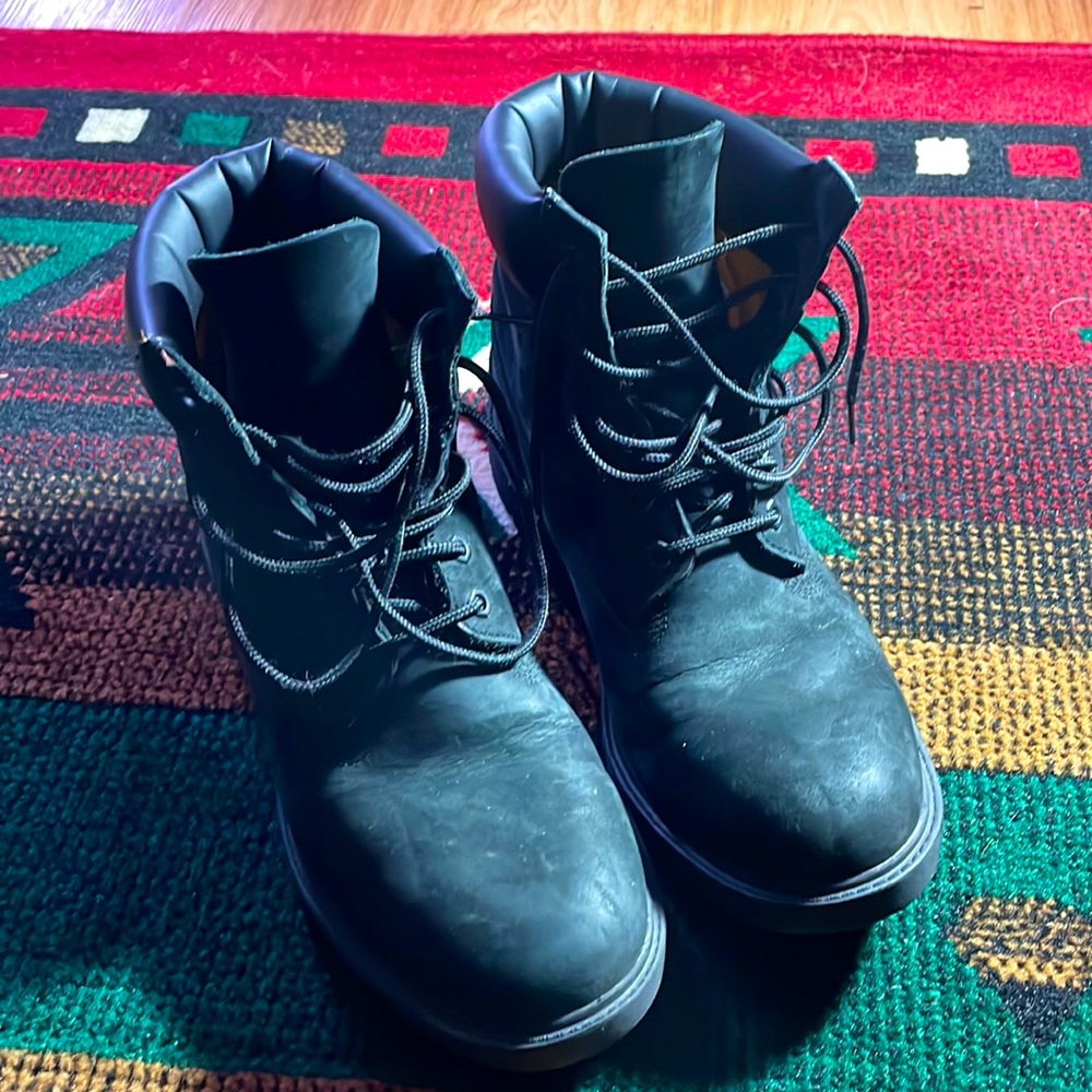 Black Timberlands - image 1